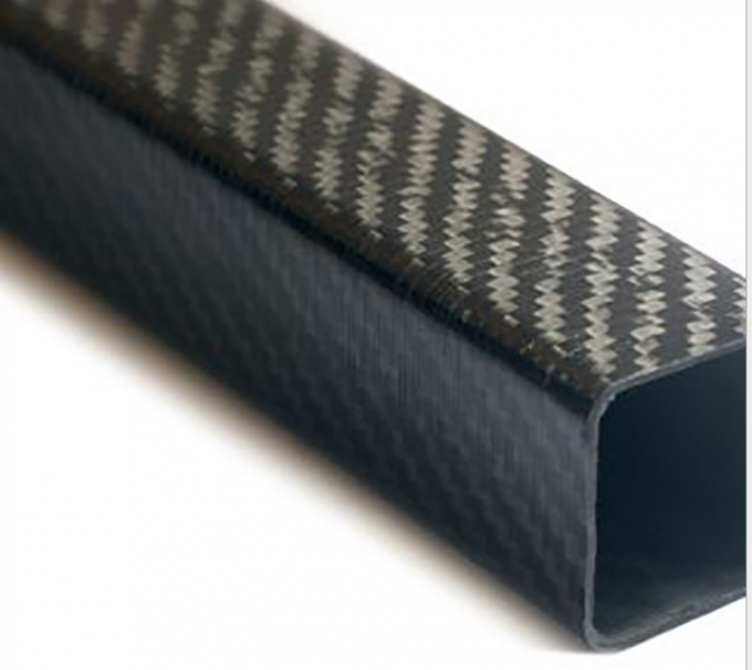 Round Carbon Fiber Rods And Tubes , Pultruded Carbon Fibre Tube