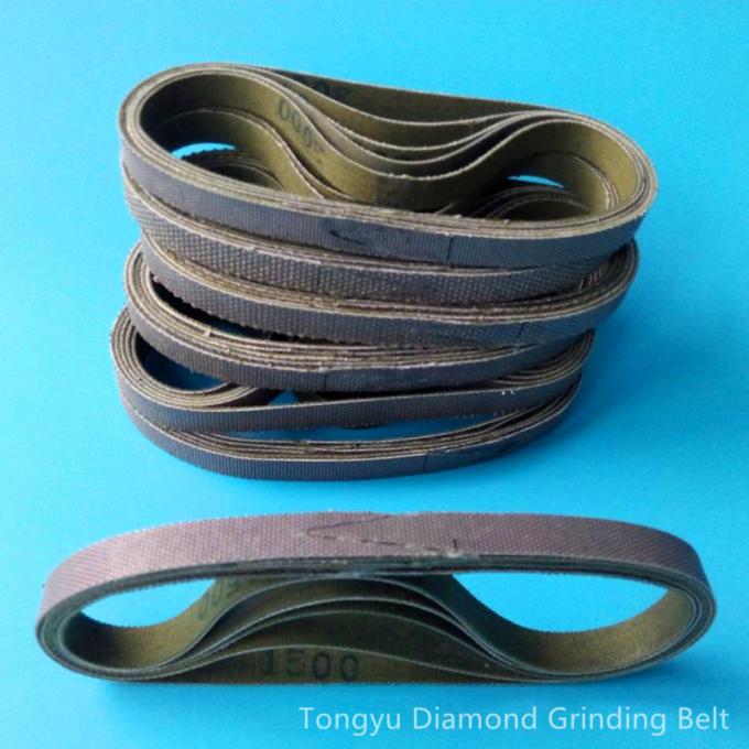10mm Diamond Abrasive Belt Soft Grinding Hot Sandblasted