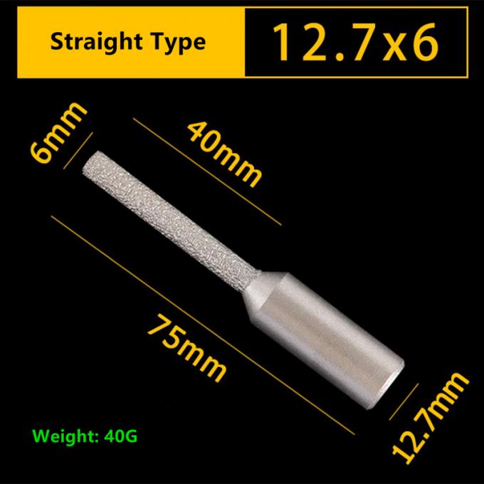 Electroplated Brazed Diamond Tools , Stone Carving Diamond Grinder