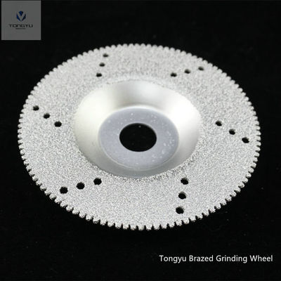 100mm Brazed Diamond Tools For Marble Stone Ceramic Quartz Cutting